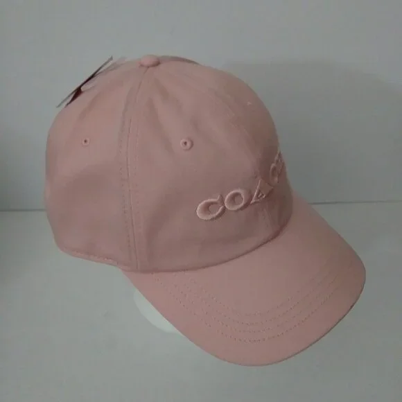 SOLD SOLD SOLD SOLD Coach Pink Adjustable Baseball Hat - Picture 6 of 9